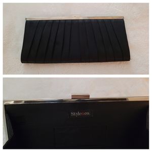 Style & Co black evening purse